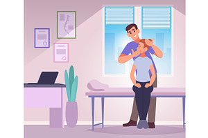Manual therapy. special procedures, a Healthcare Illustration by Onyx