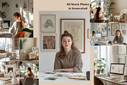 40 Neutral Working Stock Images, a Beauty & Fashion Photo by MarkoPresets (Thumbnail 6 of 7)