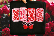 Faux Yarn XOXO Png, Valentine's Day, an Illustration by Craft Nest (Thumbnail 8 of 8)