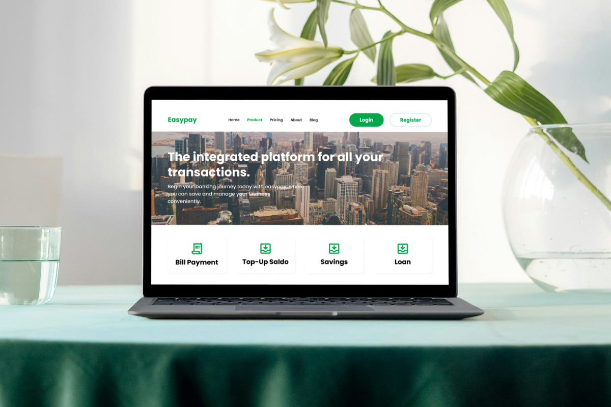 Easypay - Banking Landing Page V2, a Landing Page Template by twinstd (Photo 2 of 5)
