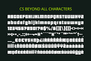 CS Beyond – Bold Font, a Sans Serif Font by Craft Supply Co. (Thumbnail 8 of 8)