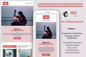 Shop - Newsletter Email Templates