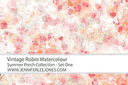 Vintage Robin Watercolour, a Food Illustration by Jennifer Lee Jones (Thumbnail 3 of 5)