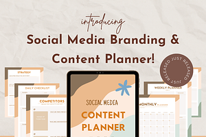 Social Media Brand & Content Planner