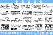Mega Inspirational Quotes SVG Bundle, an Object Graphic by GraphicPicker (Thumbnail 5 of 6)