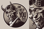 Devils, a Person Illustration by daver2002ua (Thumbnail 2 of 3)