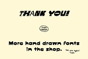 Artsy - Bold Hand-lettered Display, a Font by Studio Funshop by Kelli (Thumbnail 11 of 11)
