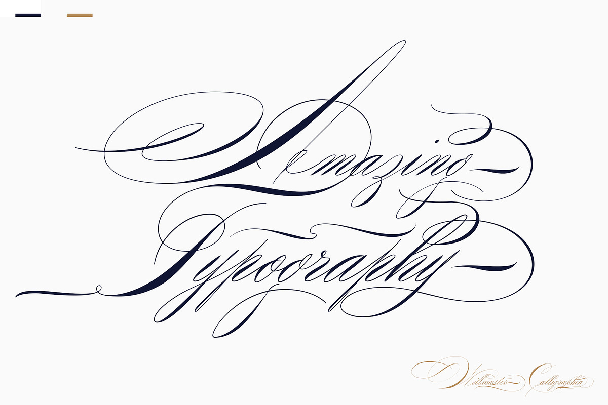 Willmaster Calligraphia, a Script Font by Alcode (Photo 11 of 11)