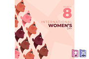 Flat International Women's Day, a Person Illustration by MISS CHATZ (Thumbnail 2 of 3)