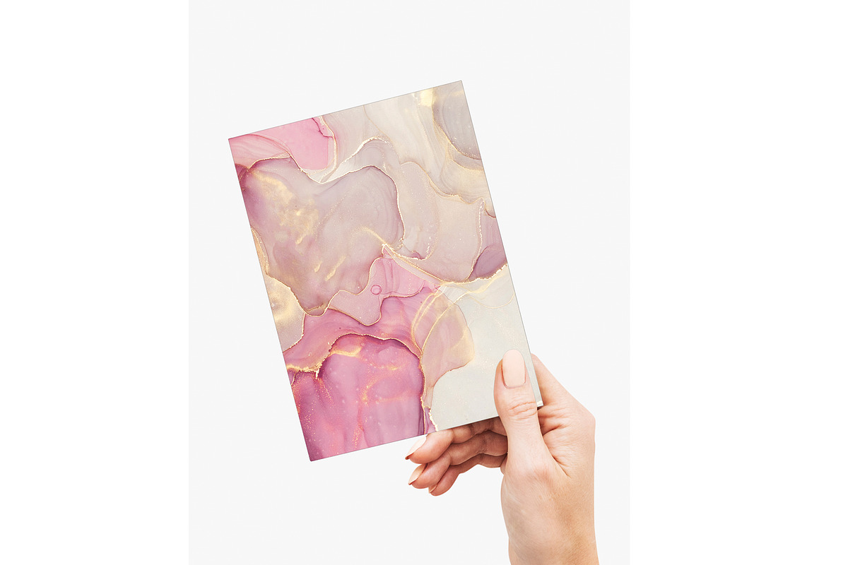 Pink ink fluid textures, a Texture Graphic by Anntuan (Photo 10 of 16)