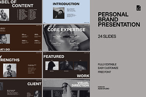 MODO-Personal Brand Google Slides