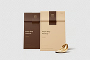 Paper Bag Mockup, a Packaging Mockup by zpackcreative (Thumbnail 3 of 4)