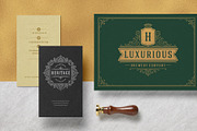 36 Luxury Ornament Logos, a Branding & Logo Template by Vasya Kobelev (Thumbnail 11 of 13)