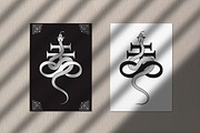Snake Cult vector elements, an Illustration by Croisy (Thumbnail 8 of 8)