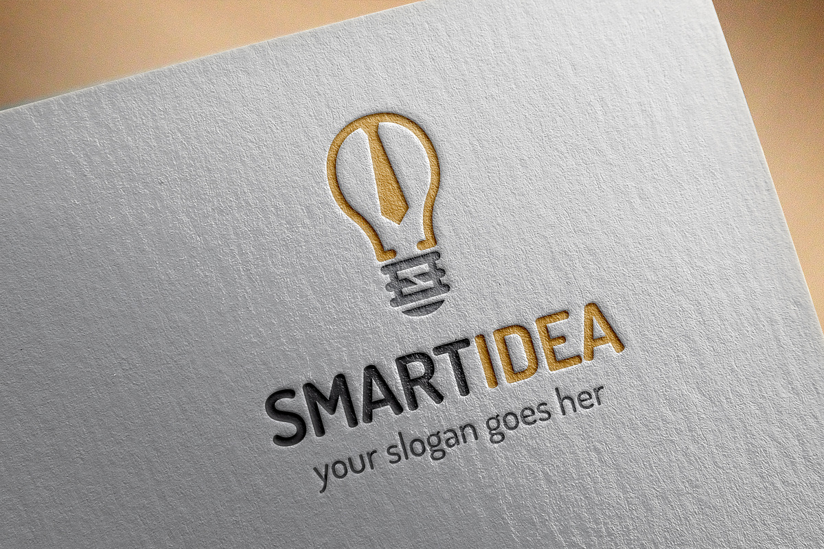 Smart Idea Logo Template, a Branding & Logo Template by GladicMonster (Photo 1 of 11)