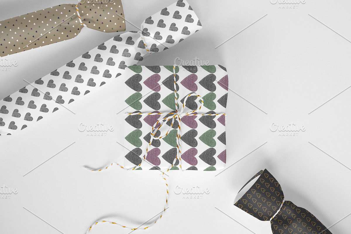 LOVE seamless patterns, a Graphic by Nastya Draws (Photo 4 of 6)