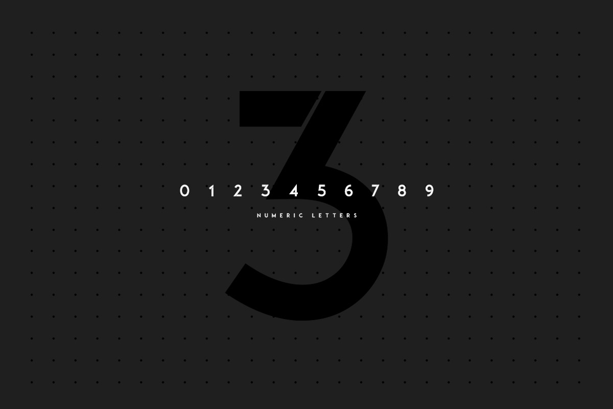 Carbon - Modern WebFont preview 4