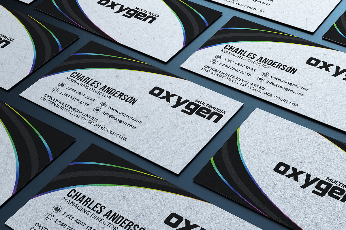 Modern Business Card, a Business Card Template by Marvel (Photo 2 of 5)