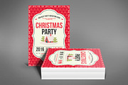 Christmas Party Flyer, a Flyer Template by Graphic Templates (Thumbnail 4 of 4)