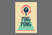 Ping Pong table tennis vector set., a Sport Illustration by PoPaShop (Thumbnail 2 of 10)