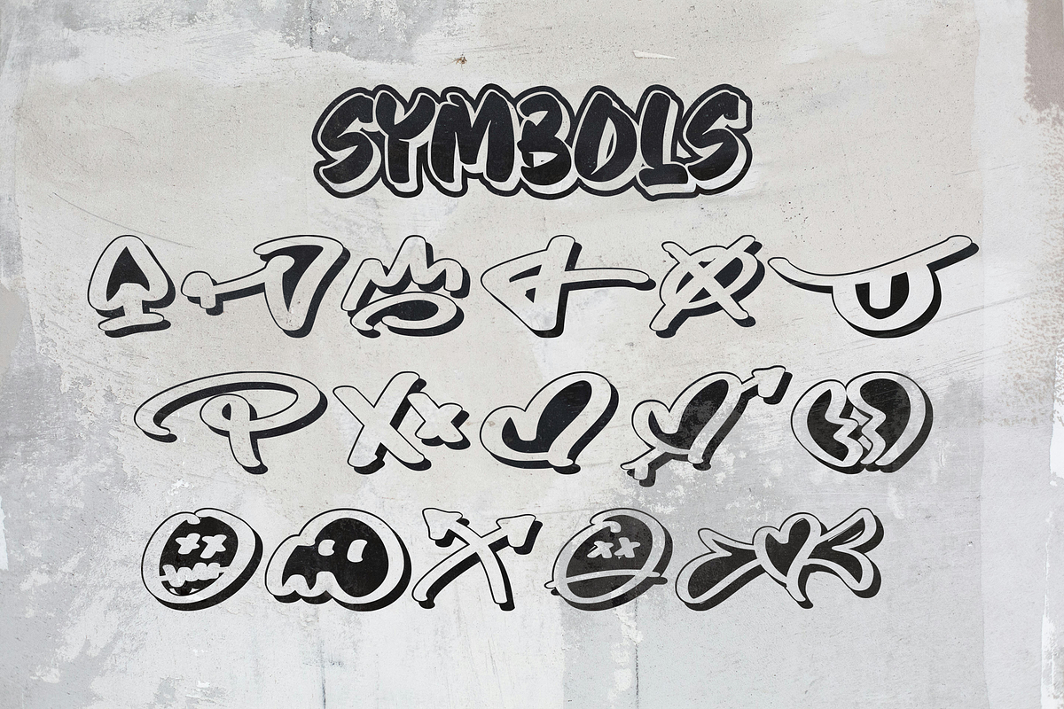 Buffart Urban Graffiti Font, a Serif Font by Graphue (Photo 7 of 9)