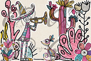 Mariachi Magic: playful Mexican, a Person Illustration by NiiiNArt (Thumbnail 3 of 8)