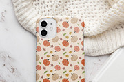 Boho Pumpkin Seamless Pattern, a Pattern Graphic by tchastudio (Thumbnail 4 of 11)