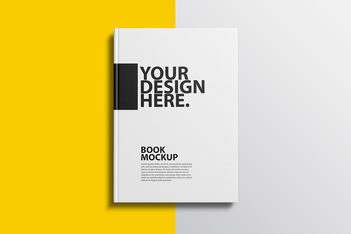 Book Cover PSD Mockup, a Books & Magazine Mockup by GreatFruit (Photo 3 of 6)