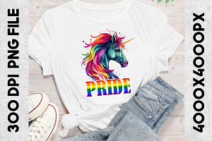 Pride Unicorn Graphics Lgbt