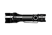 Tactical Flashlight Silhouettes, a Graphic by musafir_fashion (Thumbnail 8 of 14)