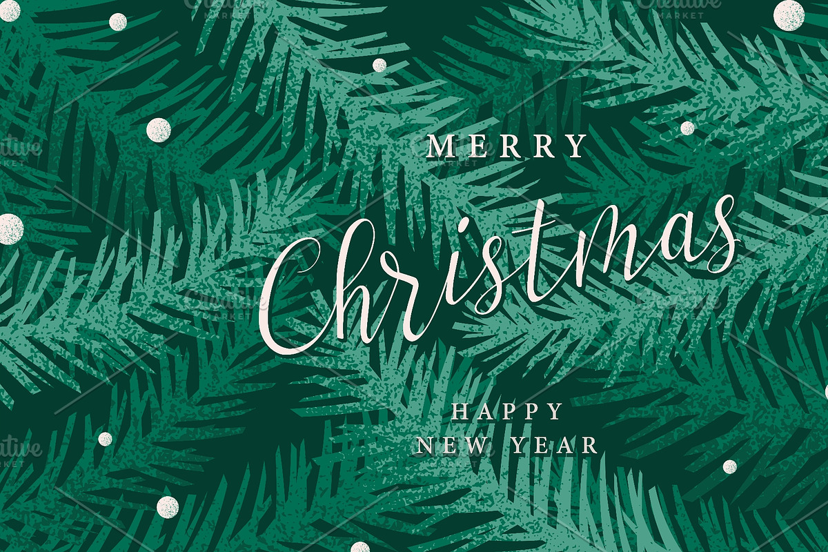 Christmas and Xmas background banner, an Object Illustration by Zaie (Photo 3 of 3)