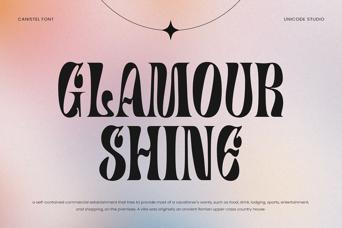 Canistel - Display Serif Font, a Serif Font by Unicode Studio (Photo 5 of 13)