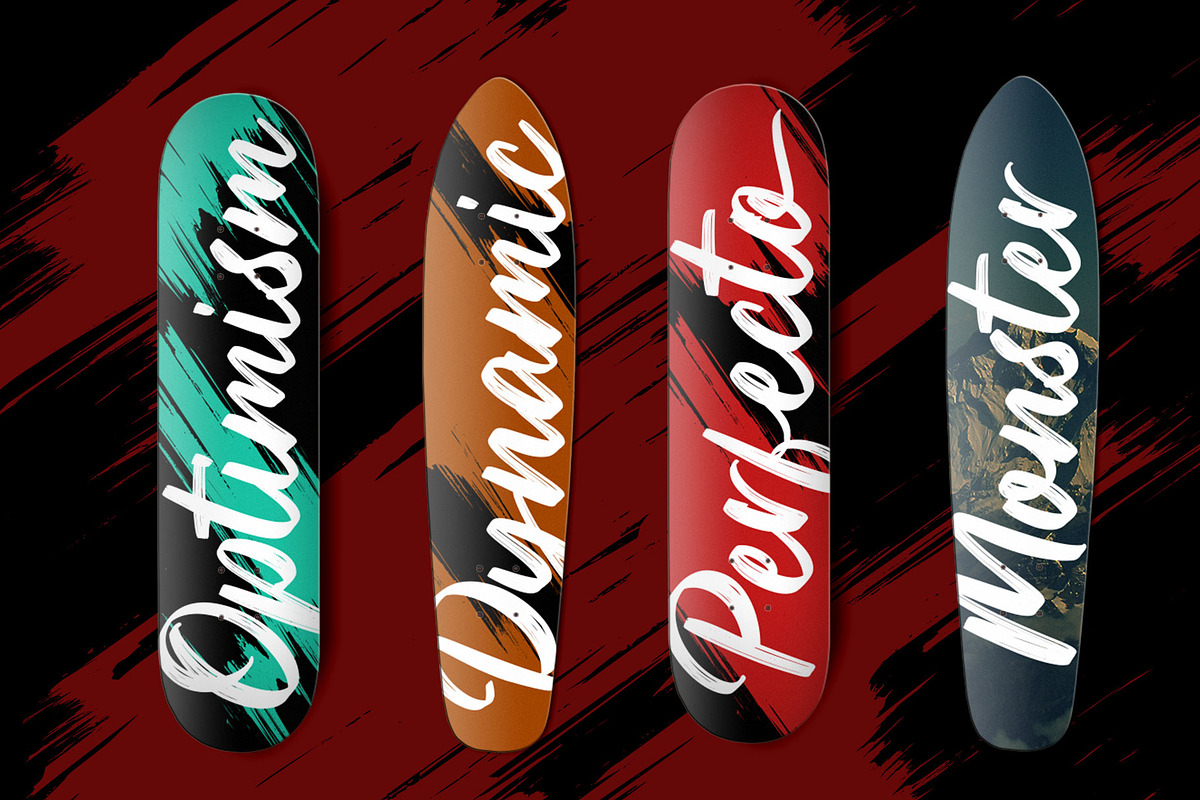 Antagon Brush Script Font, a Script Font by RantautypeStudio (Photo 4 of 15)