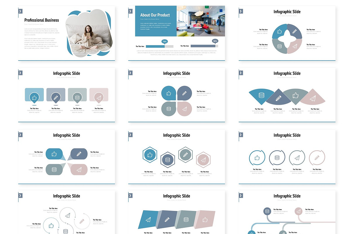 Necros - Keynote Template, a Presentation Template by AQR Studio