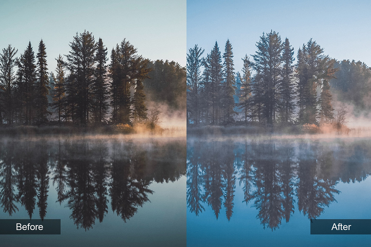 Landscape preset pack 1, a Preset Add-On by MadeRed (Photo 2 of 11)