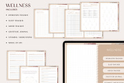 Undated digital planner, a Presentation Template by SofiaDesign16 (Thumbnail 7 of 13)