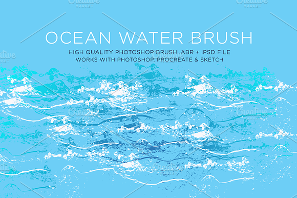Ocean Water Brush preview 4