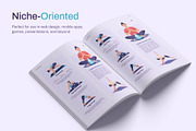 Meditation Illustration Art Set, a Person Illustration by Creative Stall (Thumbnail 4 of 9)