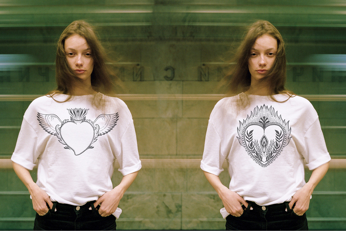 Holy heart.Graphic set.Update., a Decorative Illustration by Moonflora (Photo 8 of 8)