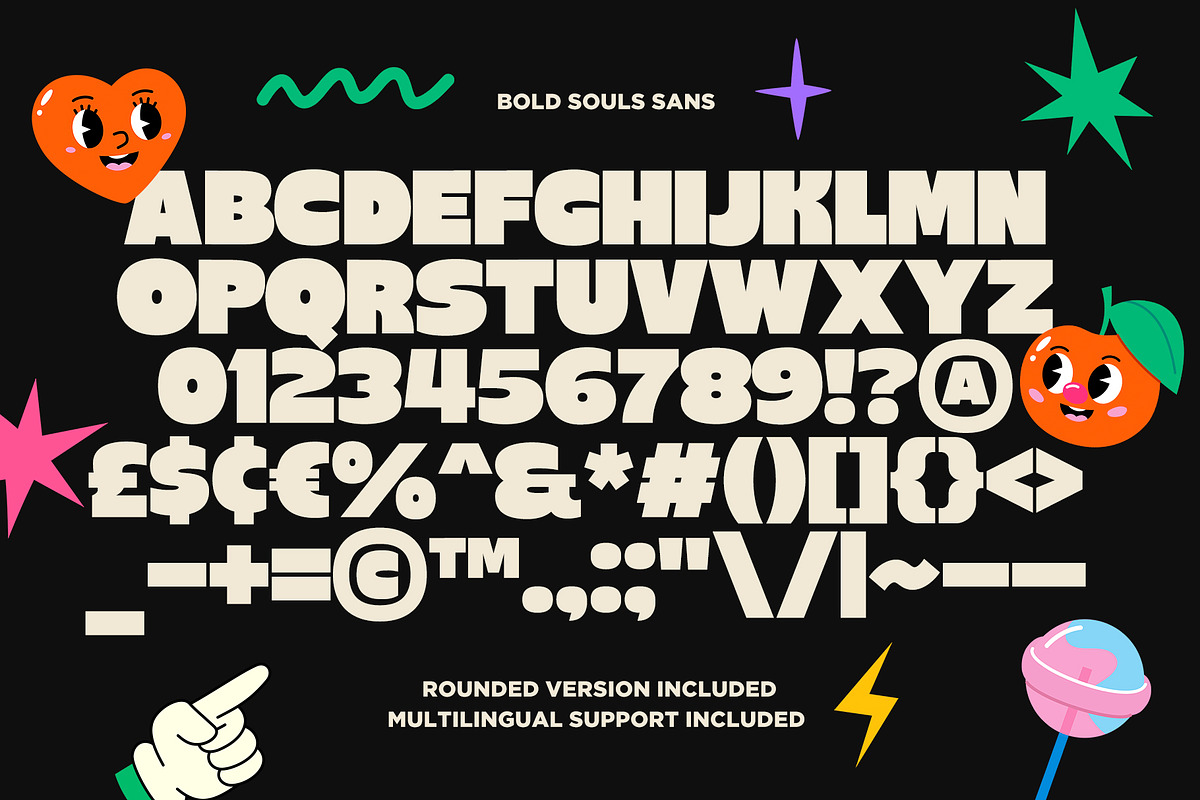Bold Souls Font Duo, a Sans Serif Font by Sam Parrett (Photo 7 of 9)