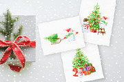 Winter Wonderland Clipart, a Seasonal Illustration by AnitaPol (Thumbnail 6 of 20)