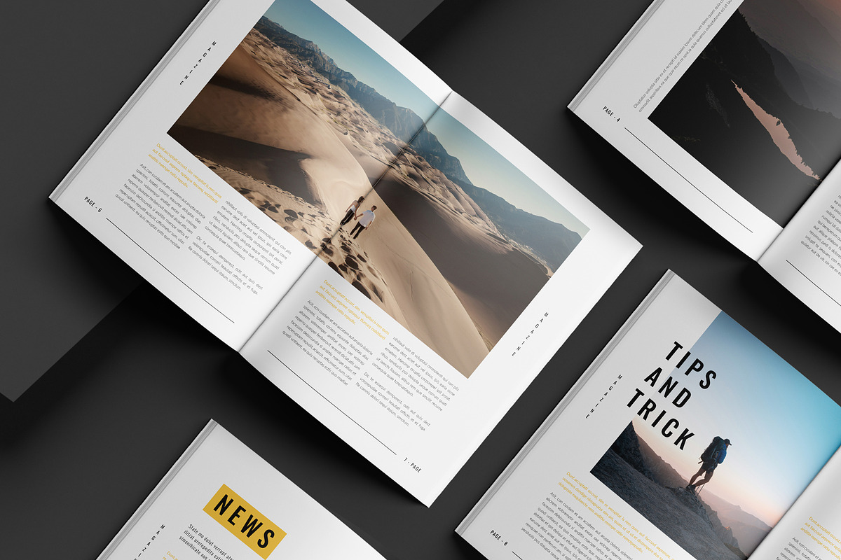 Travel & Explore Magazine Template preview 6