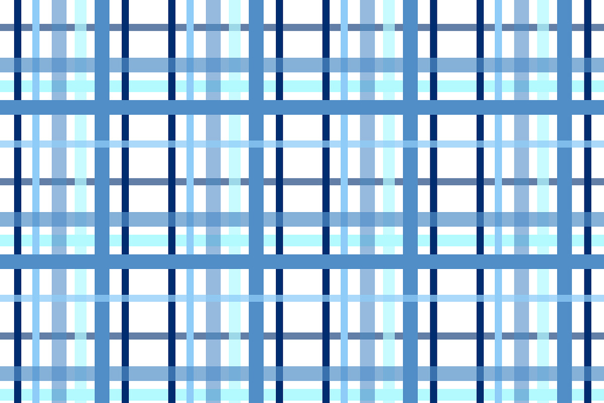 Winter White Swan Plaid 2  Seamless, a Pattern Graphic by Sharon Schwalbe