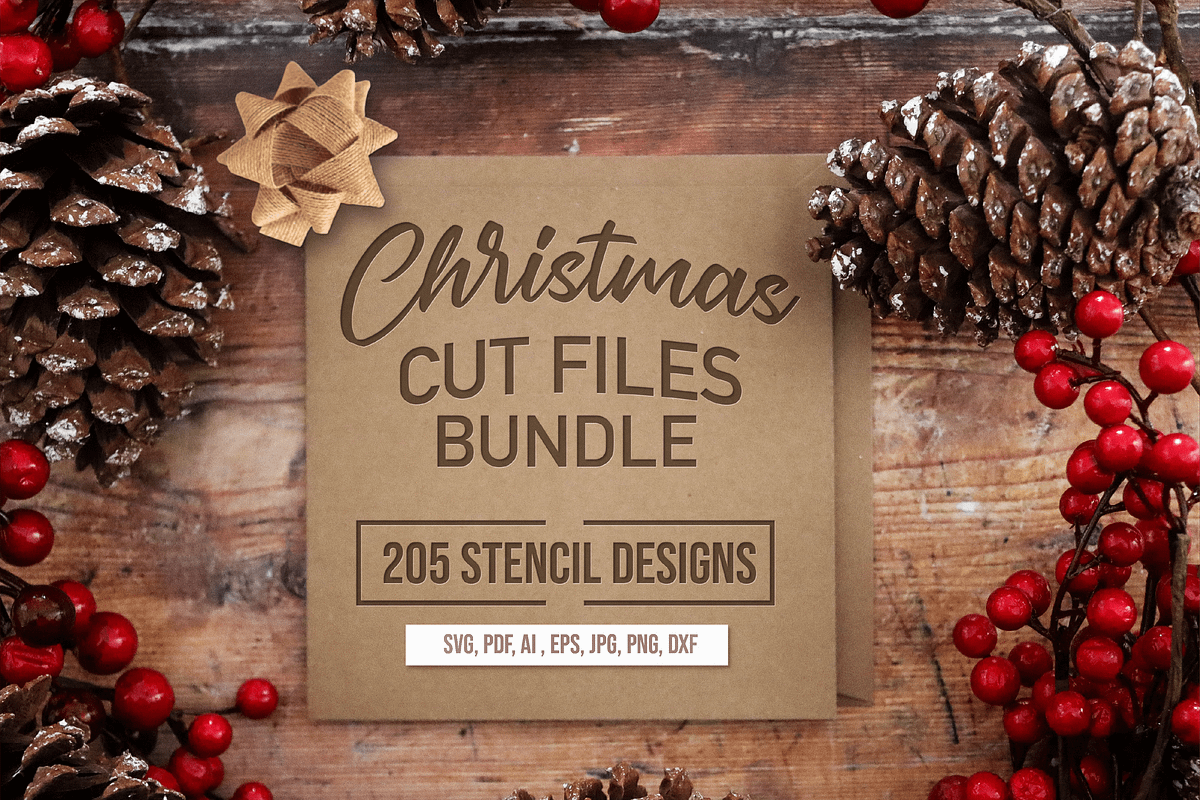 205 Christmas Stencils Designs, a Decorative Illustration by Arshad Ali (Photo 1 of 14)