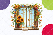 Lovely Autumn Watercolor Clipart, an Illustration by designcity5 (Thumbnail 4 of 5)