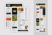 Modern Food Menu template, a Flyer Template by Stock_Design (Thumbnail 1 of 3)