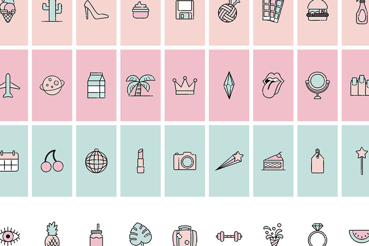 Cute Instagram Highlight Icon Bundle, an Icon by Pulpixel Design (Photo 5 of 24)