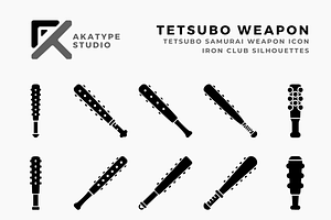 Japanese Tetsubo Samurai Weapon