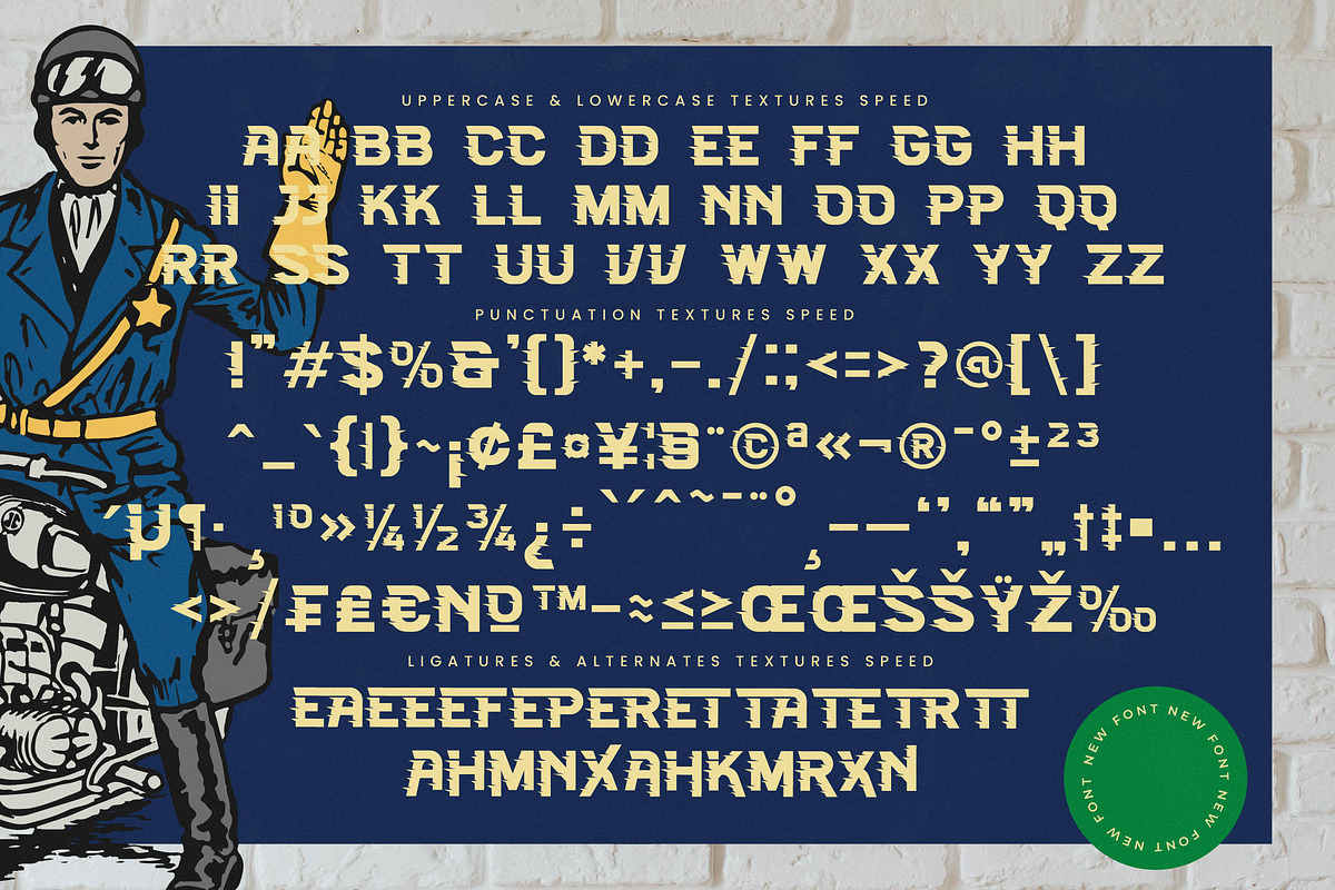 Grand Engine Racing Display Font, a Sans Serif Font by timelesstype.co (Photo 18 of 20)