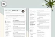 Resume CV Template for Word, a Resume Template by GResume (Thumbnail 3 of 9)
